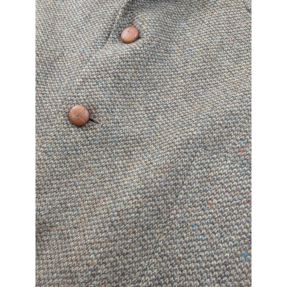 Stafford Blazer Sports Suit Jacket Tweed BirdEye Hopsack Confetti 46L 50